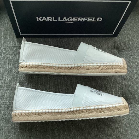 KARL LAGERFELD PARIS Manika Espadrille Loafer (Women), size 10M - Picture 5 of 15